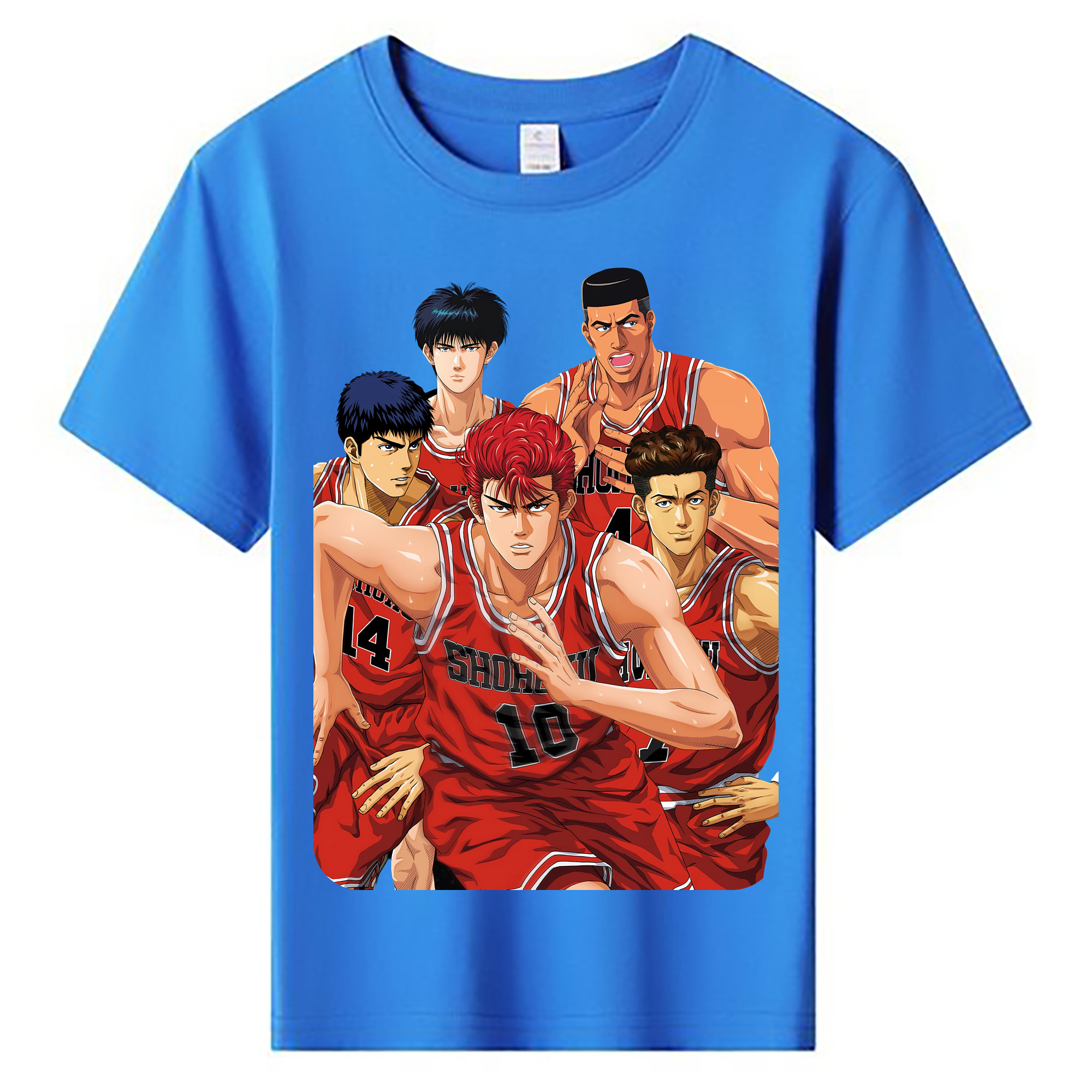 （画像用） SLAM DUNK／スラムダンク 綿100％キッズTシャツ（フロントプリント）